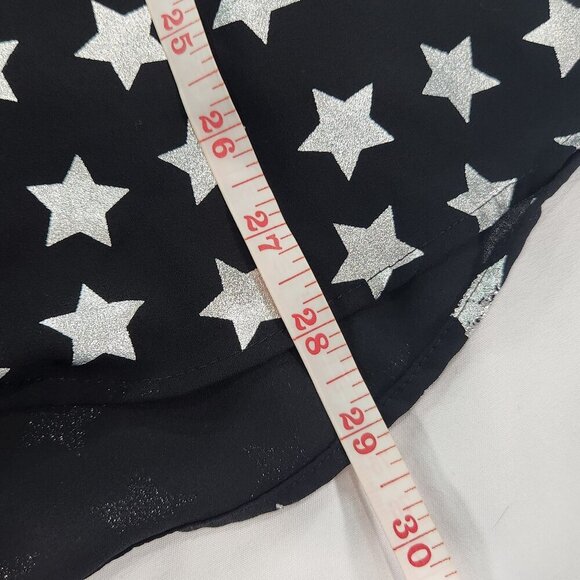 Zara Star Print Long Sleeve Button-Down Blouse Small
Lot I - Picture 6 of 7